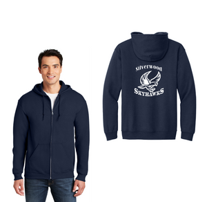 Silverwood Elementary Spirit Wear 2023-24 On-Demand-Adult Unisex Full-Zip Hooded Sweatshirt