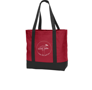 Laurel Tree Charter-Port Authority Day Tote Mushroom Logo