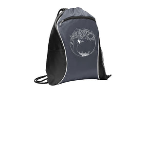 Laurel Tree Charter-Port Authority Fast Break Cinch Pack Tree Logo