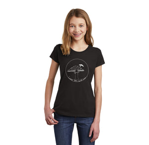 Laurel Tree Charter-Girls Premium Tee Mushroom Logo