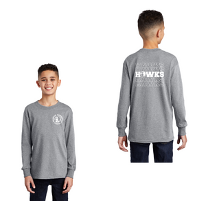 Hanover Elementary Spirit Wear 2023-24 On-Demand-Youth Unisex Port & Company Long Sleeve Shirt