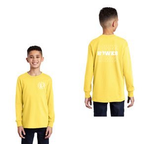 Hanover Elementary Spirit Wear 2023-24 On-Demand-Youth Unisex Port & Company Long Sleeve Shirt