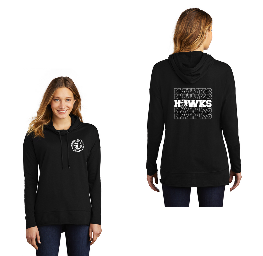 Hanover Elementary Spirit Wear 2023-24 On-Demand-Women's Premium Featherweight French Terry Hoodie