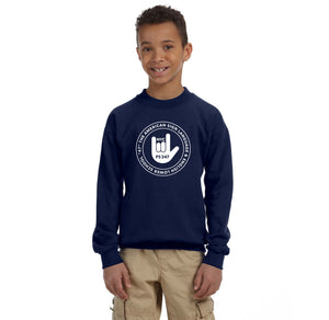P.S. 347 ASL School Spirit Wear 2023/24 On-Demand-Youth Unisex Crewneck Sweatshirt