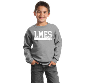 Lake Murray Winter Spirit Wear 2023-24 On-Demand Store-Youth Unisex Port & Company Crewneck Sweatshirt LMES Logo