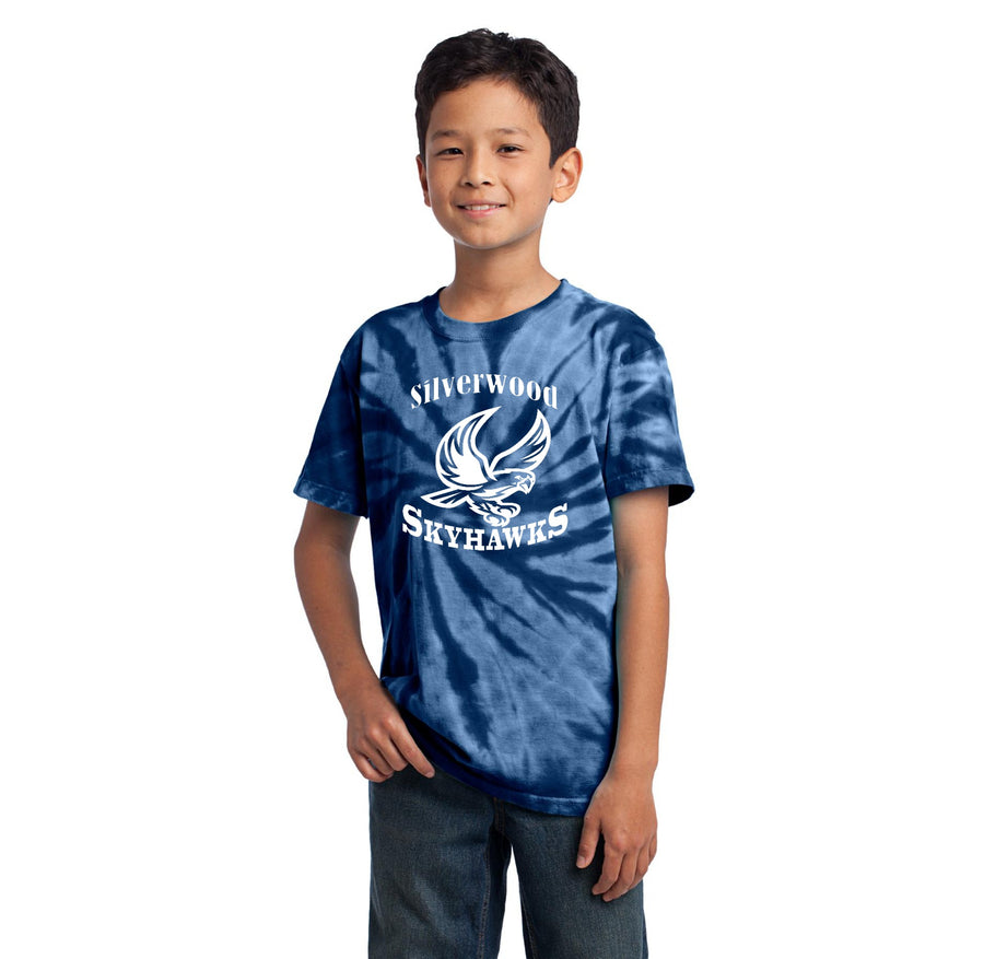 Silverwood Elementary Spirit Wear 2023-24 On-Demand-Youth Unisex Tie-Dye Shirt