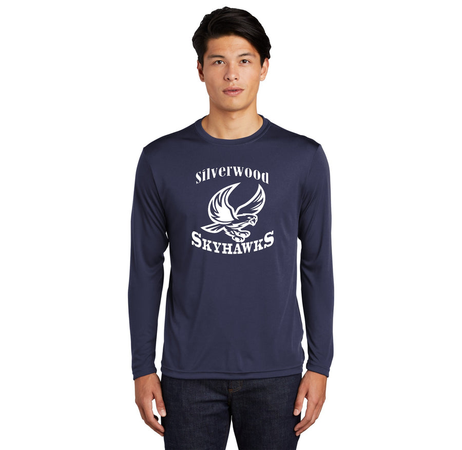 Silverwood Elementary Spirit Wear 2023-24 On-Demand-Adult Unisex Dri-Fit Long Sleeve Tee