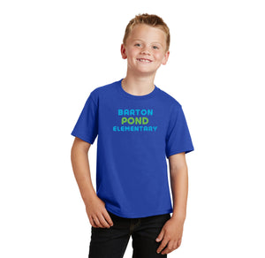 Barton Pond Fall & Winter Spirit Wear On-Demand-Youth Unisex Port & Company Fan Favorite Premium Tee Typographic Logo