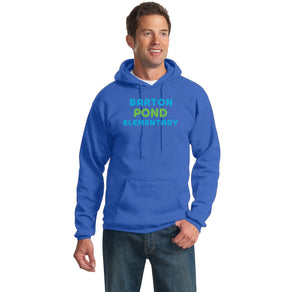 Barton Pond Fall & Winter Spirit Wear On-Demand-Adult Unisex Port & Company Hoodie Typographic Logo