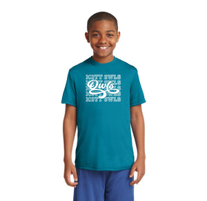 Mott Elementary Spirit Wear 2024 On-Demand-Youth Dry-Fit Shirt Repeating Logo