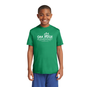 Oak Ridge Elementary Spirit Wear 2023-24 On-Demand-Youth Unisex Dri-Fit Shirt