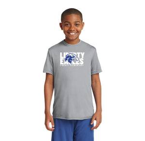 Liberty Elementary Fall Spirit Wear 2023-24 On-Demand-Youth Unisex Dri-Fit Shirt Eagle Logo