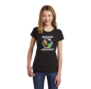 Emblem Academy Spirit Wear 2023-24 On-Demand Store-Girls Premium Tee NASA Logo