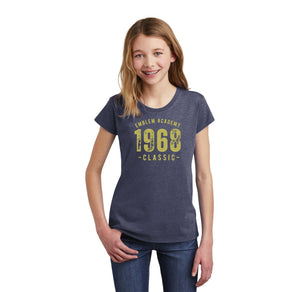 Emblem Academy Spirit Wear 2023-24 On-Demand Store-Girls Premium Tee 1968 Logo