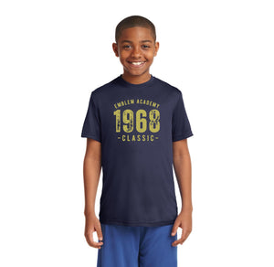 Emblem Academy Spirit Wear 2023-24 On-Demand Store-Youth Unisex Dri-Fit Shirt 1968 Logo