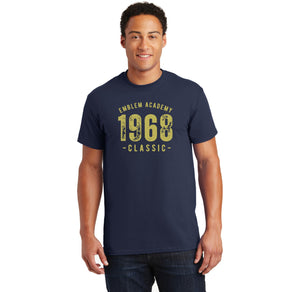 Emblem Academy Spirit Wear 2023-24 On-Demand Store-Adult Unisex T-Shirt 1968 Logo