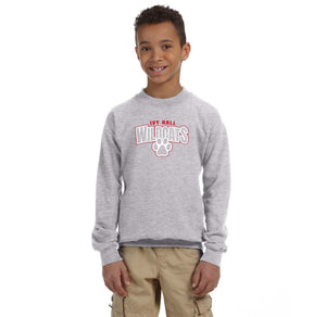 Ivy Hall Elementary Spirit Wear 2023-24 On-Demand-Youth Unisex Crewneck Sweatshirt Curve