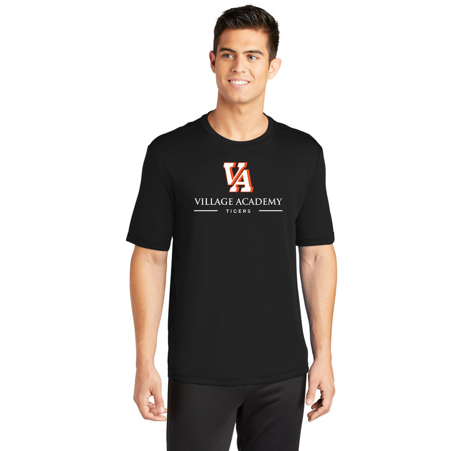 Village Academy Spirit Wear 2023-24 On-Demand-Adult Unisex Dri-Fit Shirt VA Logo