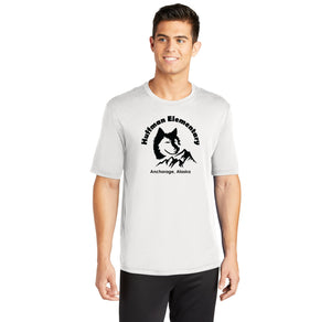 Huffman Elementary Spirit Wear 2023-24 On-Demand-Adult Unisex Dri-Fit Shirt Husky Logo