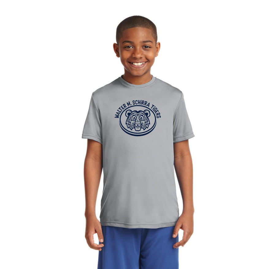 Walter M. Schirra Elementary Spirit Wear 2023-24 On-Demand-Youth Unisex Dri-Fit Shirt Circle Logo