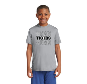 Walter M. Schirra Elementary Spirit Wear 2023-24 On-Demand-Youth Unisex Dri-Fit Shirt Tigers Logo