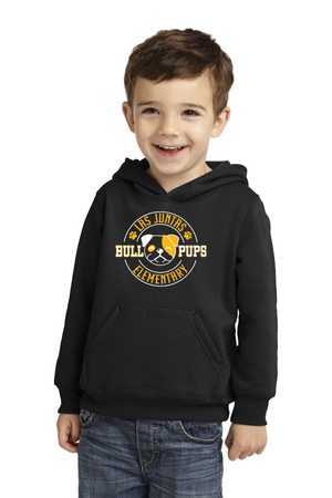 Las Juntas Elementary 2023-24 On-Demand-Toddler Pullover Hooded Sweatshirt Circle Logo