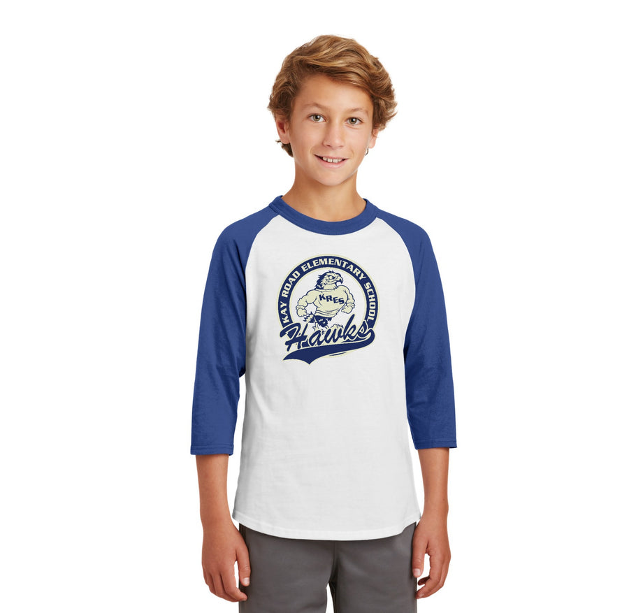 Kay Road Elementary Spirit Wear 2023-24 On-Demand-Youth Unisex Baseball Tee