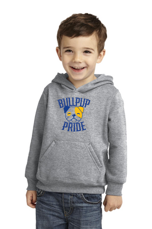 Las Juntas Elementary 2023-24 On-Demand-Toddler Pullover Hooded Sweatshirt Pride Logo