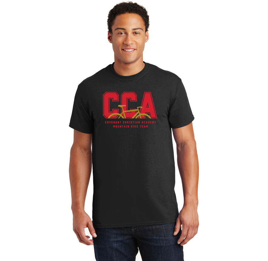 Covenant Christian Academy Spirit Wear 2023-24 On-Demand-Adult Unisex T-Shirt Mountain Bike