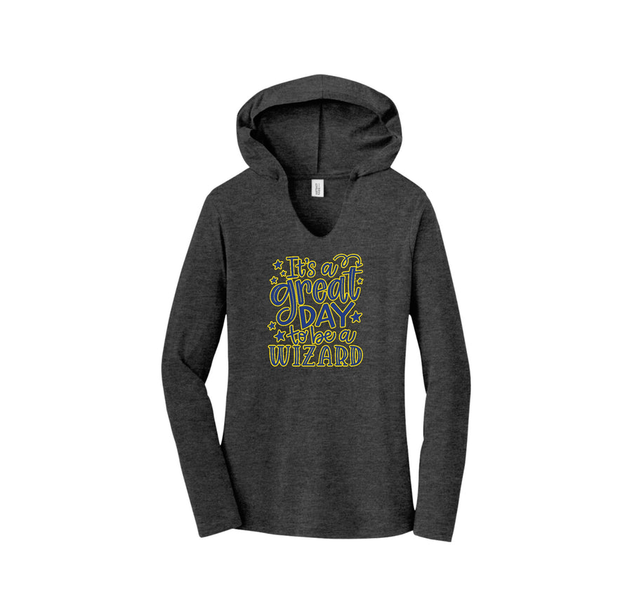 Mockup Test Store FE On-Demand Live Test-Womens Premium Perfect Tri Long Sleeve Hoodie On-Demand