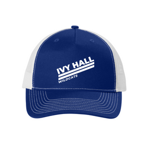 Ivy Hall Elementary Spirit Wear 2023-24 On-Demand-Port Authority Snapback Five-Panel Trucker Cap Slant Logo