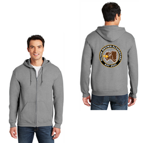 Oliver Brown Elementary Spirit Wear 2024 On-Demand-Adult Unisex Full-Zip Hooded Sweatshirt