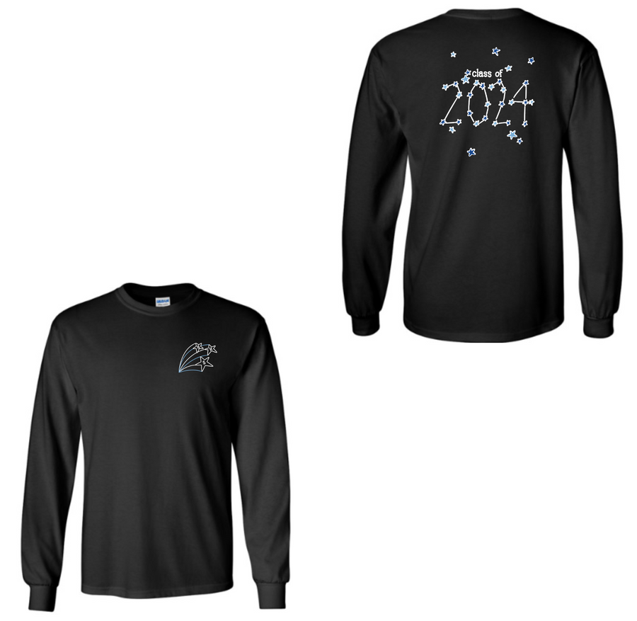 Hammonton High School Senior Class of 2024 On-Demand-Adult Unisex Long Sleeve Tee