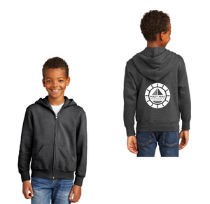 Mast Way Elementary Spring Spirit Wear 2024 On-Demand-Youth Unisex Full-Zip Hooded Sweatshirt