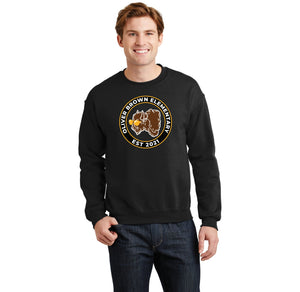 Oliver Brown Elementary Spirit Wear 2024 On-Demand-Adult Unisex Crewneck Sweatshirt