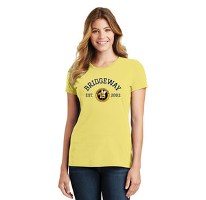 Bridgeway Island-Womens Fan Favorite Tee Circle Logo