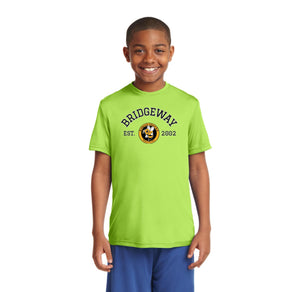 Bridgeway Island-Youth Unisex Dri-Fit Shirt Circle Logo