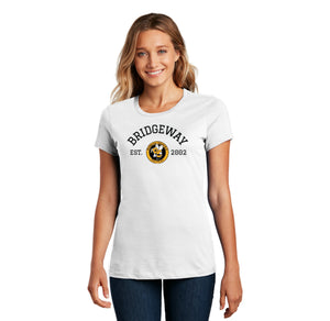 Bridgeway Island-Womens Premium Tee Circle Logo