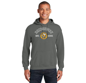 Bridgeway Island-Adult Unisex Hoodie Circle Logo