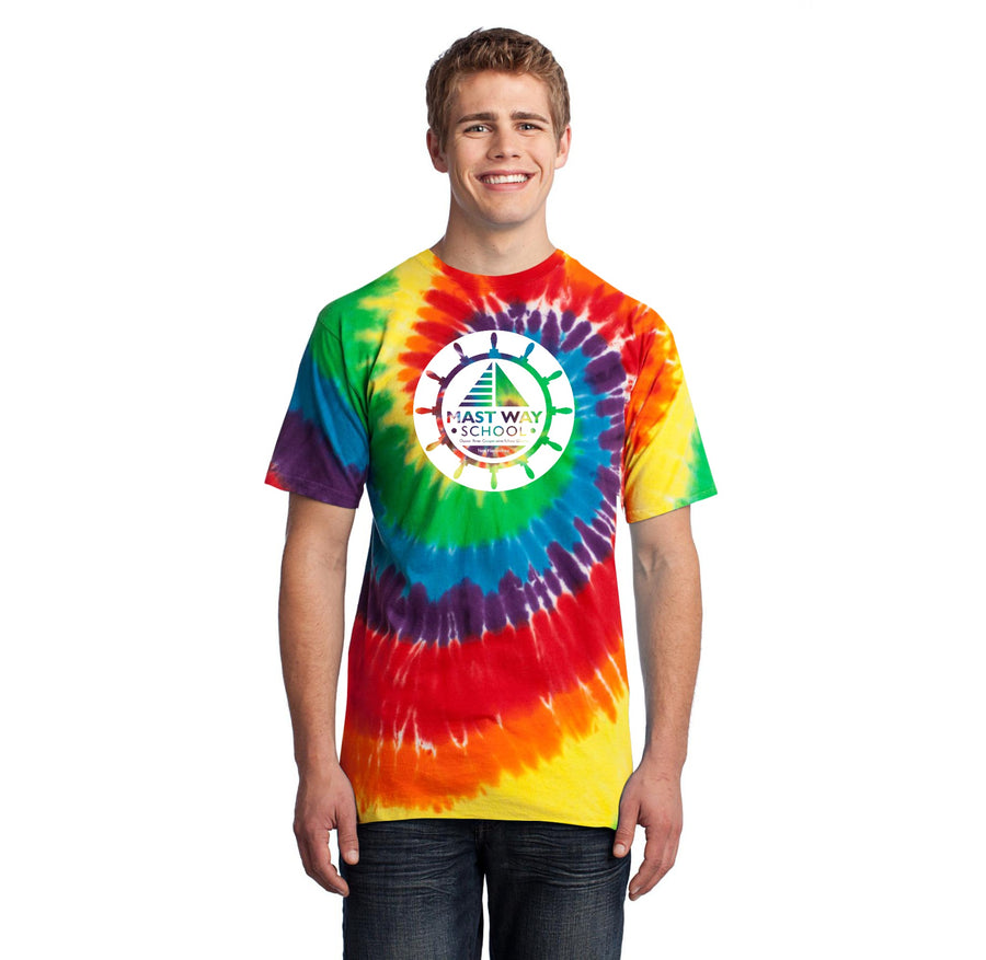 Mast Way Elementary Spring Spirit Wear 2024 On-Demand-Adult Unisex Tie-Dye Shirt