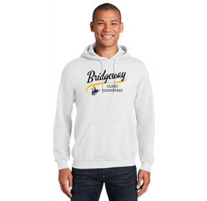 Bridgeway Island-Adult Unisex Hoodie Cursive Logo