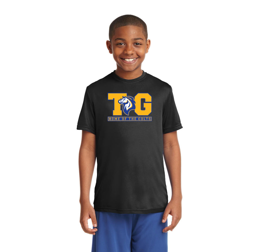 Twin Groves MS Spirit Wear 2024 On-Demand-Youth Unisex Dri-Fit Shirt TG Logo