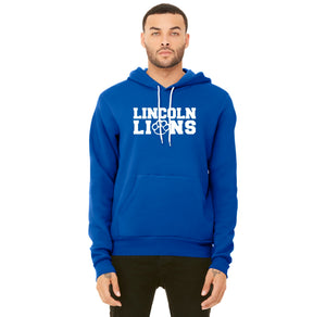 Lincoln Elementary Spirit Wear 2023/24 On-Demand-Adult Unisex Premium Sponge Fleece Pullover Hoodie