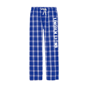 Lincoln Elementary Spirit Wear 2023/24 On-Demand-District Flannel Plaid Pant