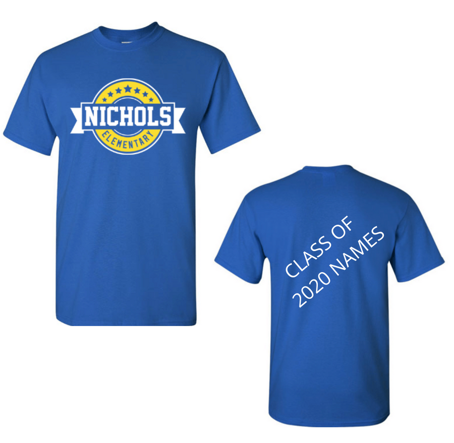 Nichols Unisex T-Shirt - Class of 2020