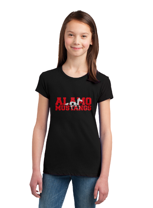 Alamo Elementary Girls Princess Cut Tee