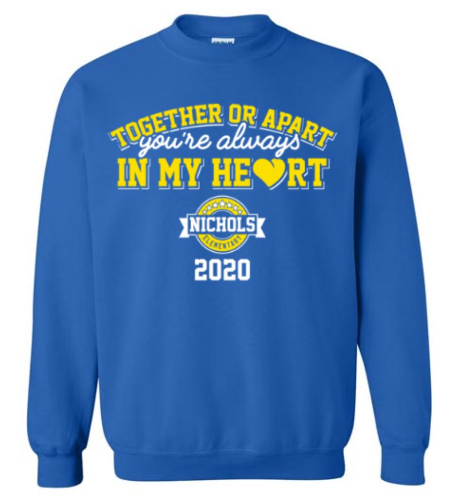 Nichols Always In My Heart Unisex Crewneck Sweatshirt